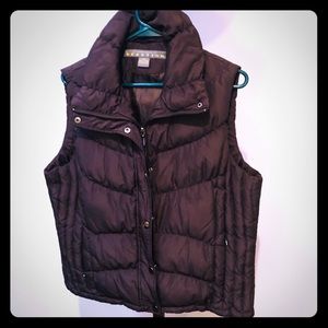 KENNETH COLE REACTION DOWN VEST BROWN SZ:L